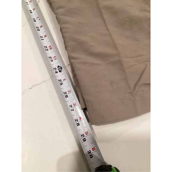 The North Face Mens Convertible Pants Shorts Khaki Sz XLT Short Court Hiking Out - Picture 11 of 13